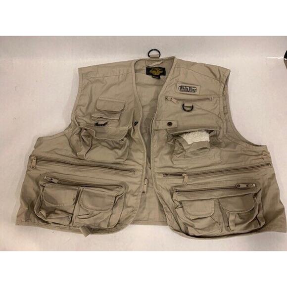 White River Fly Fishing Vest Size M and Hoffritz Swiss Army Knife + Fly Scissors - Picture 6 of 9